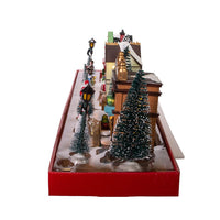 Battery Operated LED Light-Up Christmas Village Set