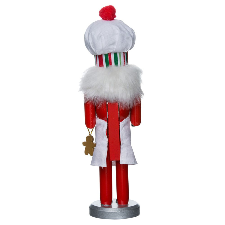 10“ Chef With Gingerbread Nutcracker