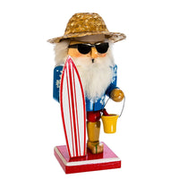 8“ Surfer Santa Nutcracker