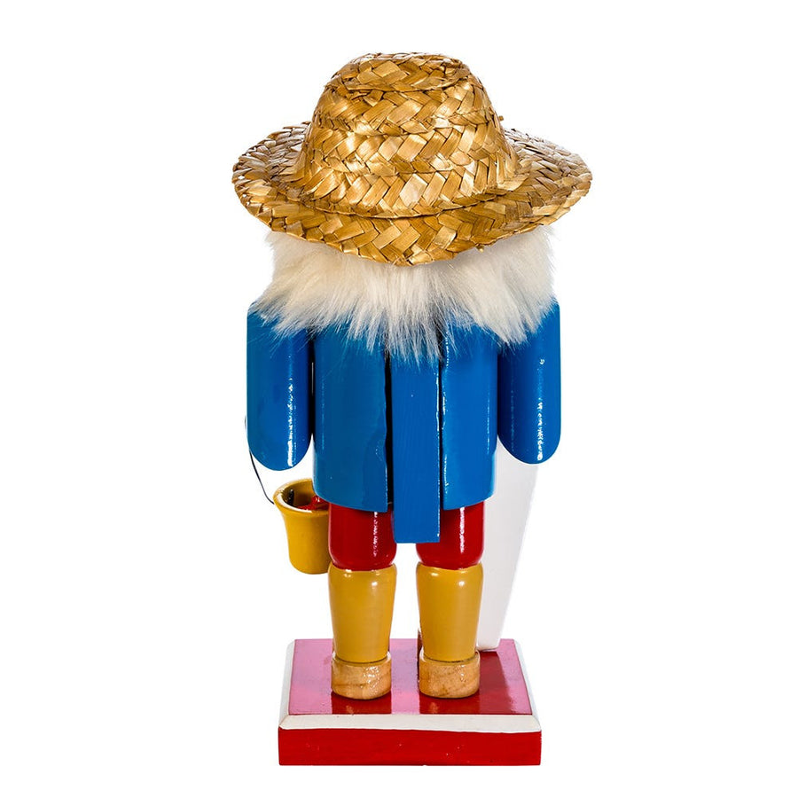 8“ Surfer Santa Nutcracker