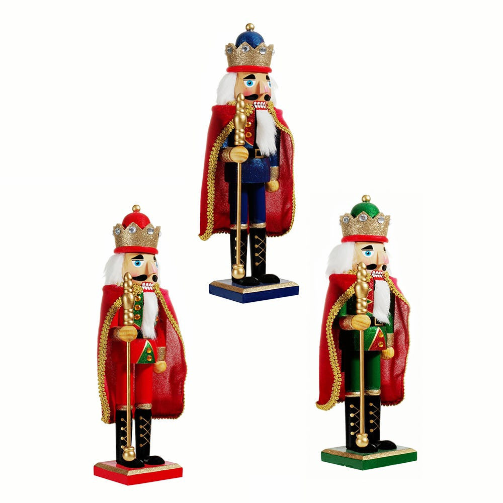 15“ Nutcrackers With Capes