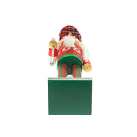 15“ Red and Green Golfer Nutcracker