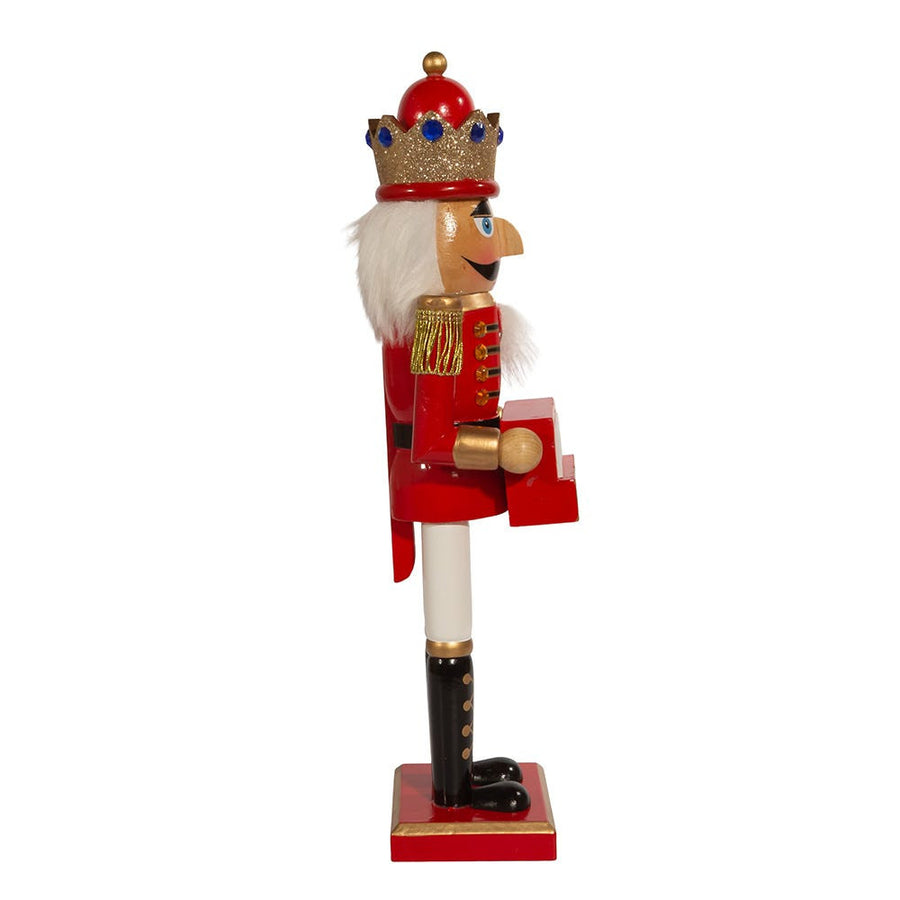 15“ Nutcracker King With Calendar