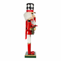 15“ Red, White and Black Nutcracker