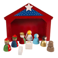 Miniature Children's Nativity Set