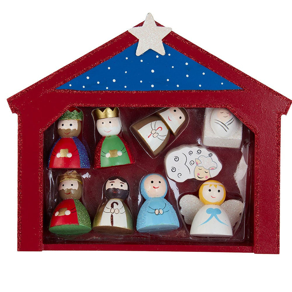 Miniature Children's Nativity Set