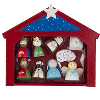 Miniature Children's Nativity Set