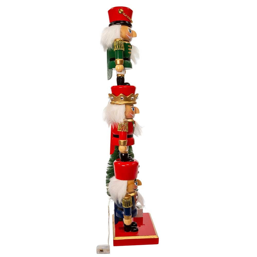 18“ Battery-Operated Nutcracker With Tree