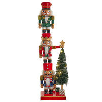 18“ Battery-Operated Nutcracker With Tree