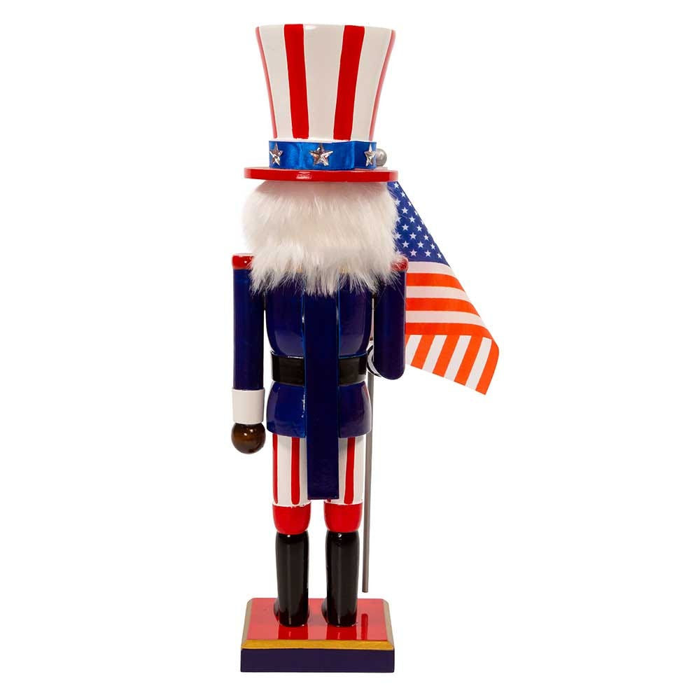 15“ Patriotic African American Nutcracker
