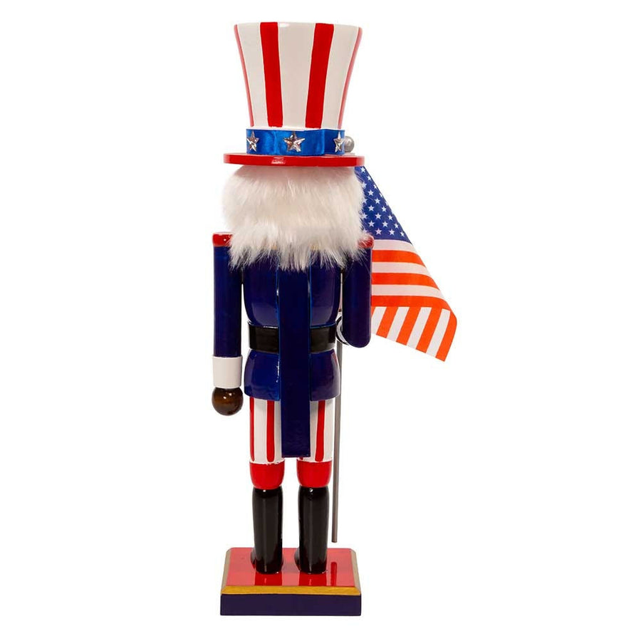 15“ Patriotic African American Nutcracker