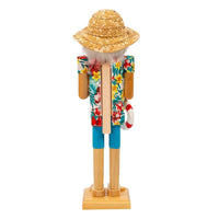 15“ Beach Santa Nutcracker