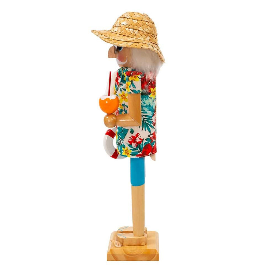 15“ Beach Santa Nutcracker