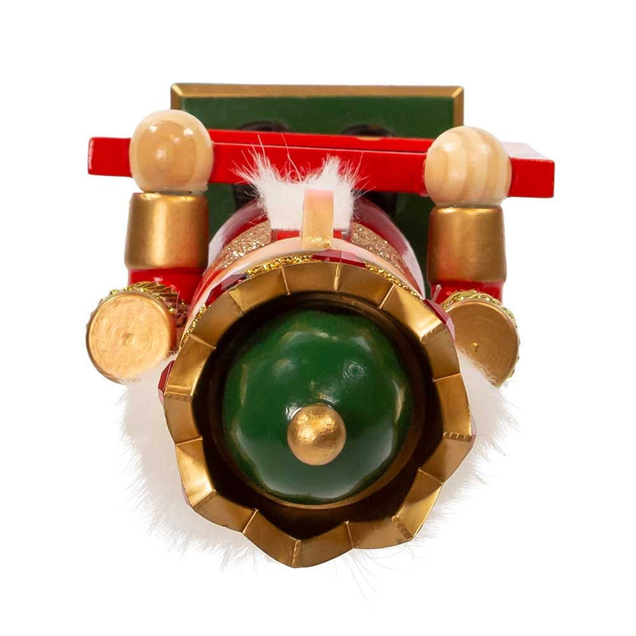 15“ King Nutcracker Holding Picture Frame