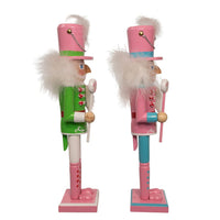 15“ Pastel Soldier Nutcrackers