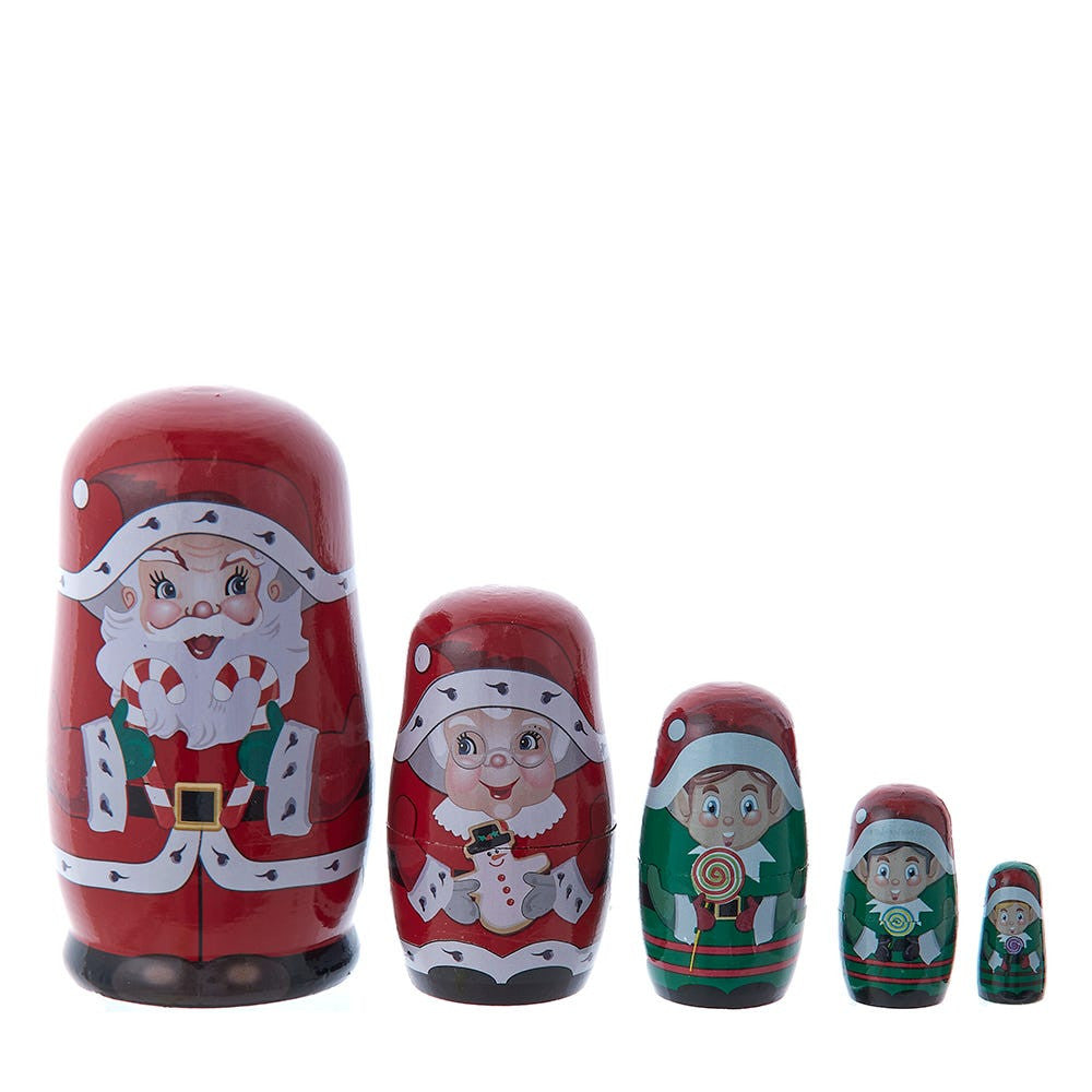 Santa Nesting Doll Set