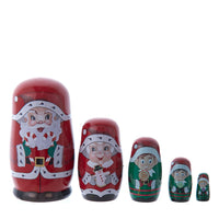 Santa Nesting Doll Set