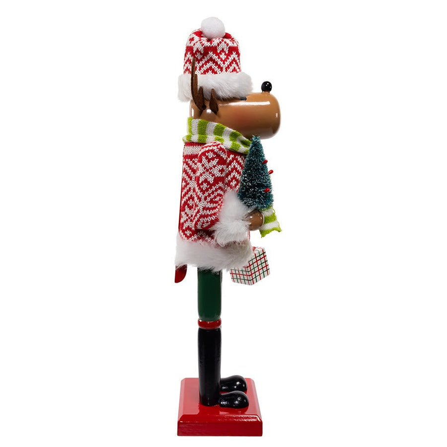 15" Reindeer Nutcracker