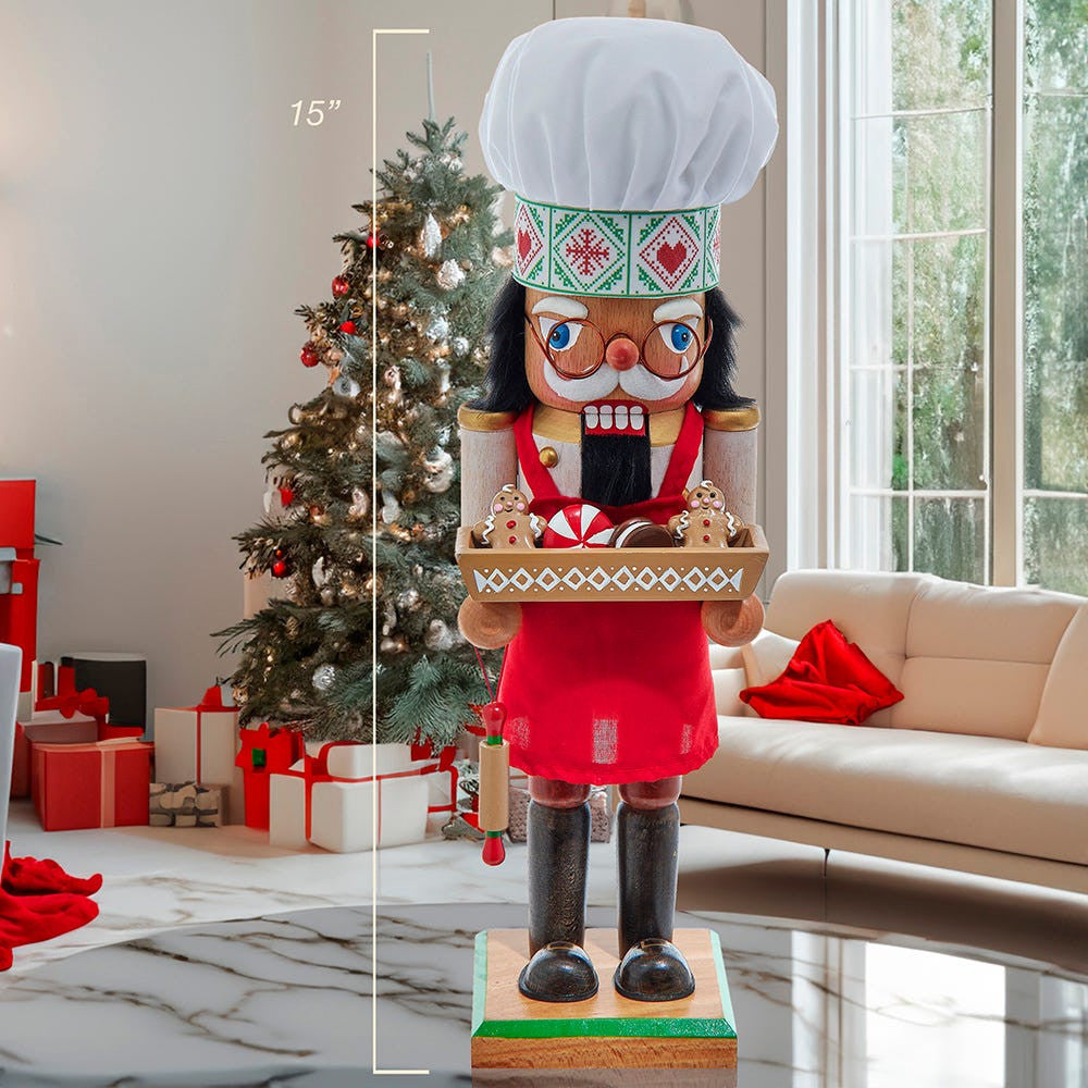 15" Chef Nutcracker