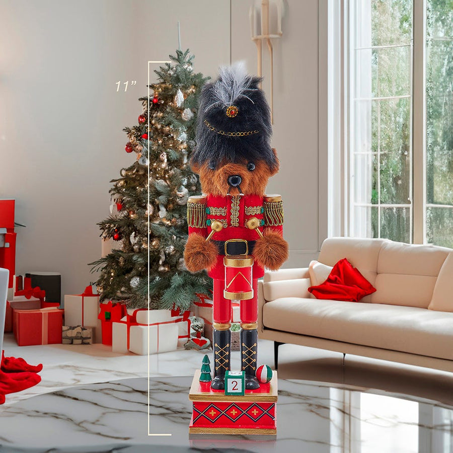 11“ Teddy Bear Nutcracker