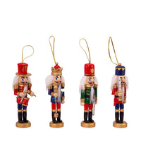 5“ Wooden Nutcracker Ornaments