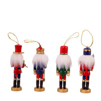 5“ Wooden Nutcracker Ornaments