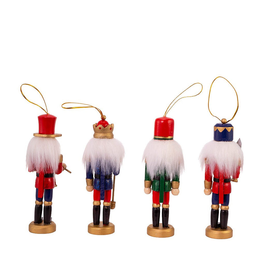 5“ Wooden Nutcracker Ornaments