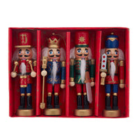 5“ Wooden Nutcracker Ornaments