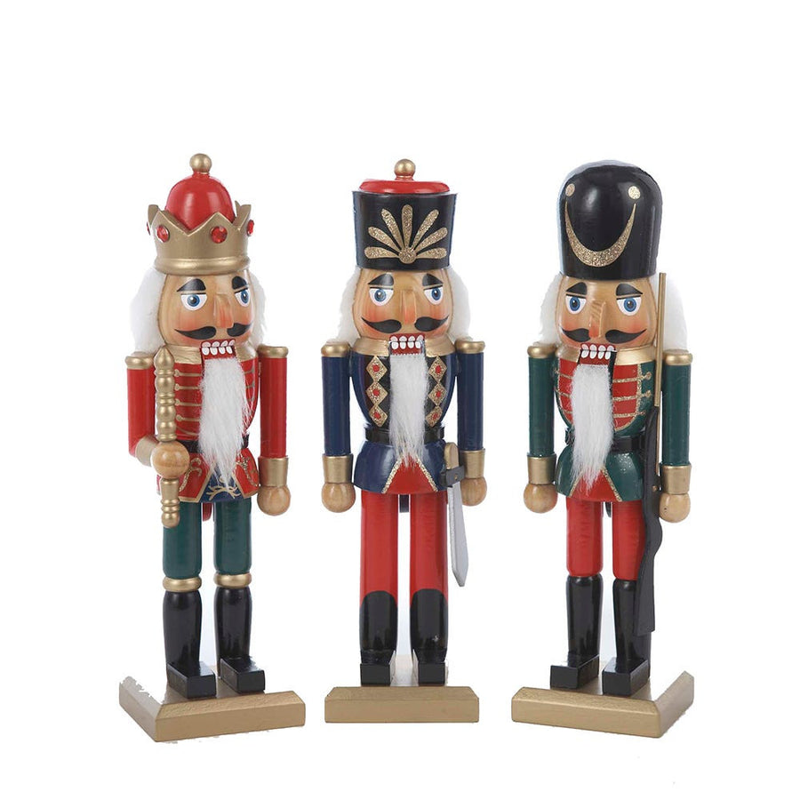 10“ Wooden Soldier Nutcrackers