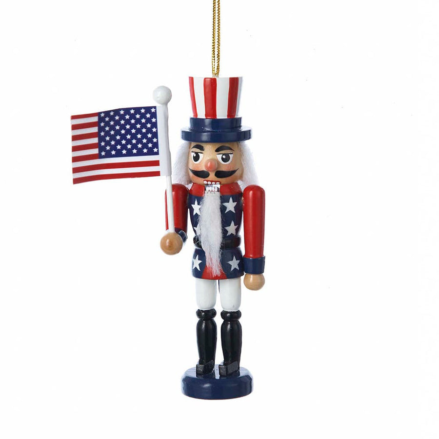 5“ American Flag Nutcracker Ornament