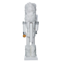 15“ White Russian Soldier Nutcracker