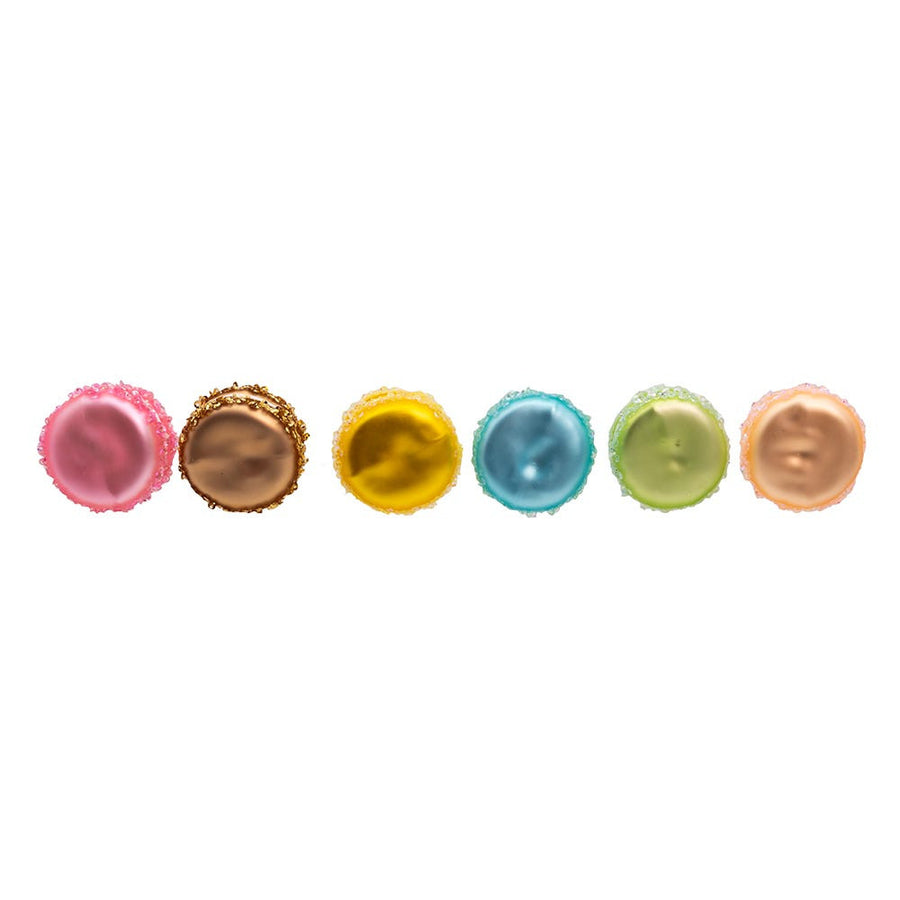 Glass Macaron Ornaments
