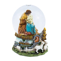 100MM Musical Holy Family Snow Globe