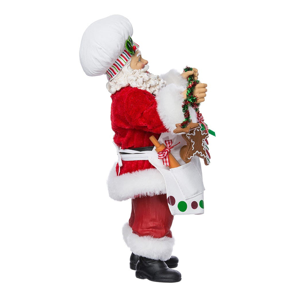 12“ Fabriché™ Christmas Chef Santa