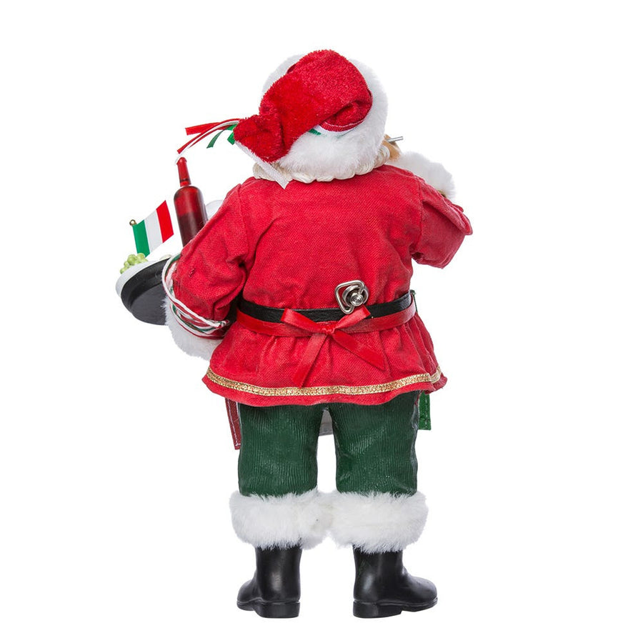 10.5“ Fabriché™ Musical Italian Santa