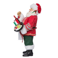 10.5“ Fabriché™ Musical Italian Santa