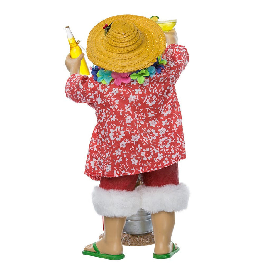 10“ Fabriché™ Beach Santa