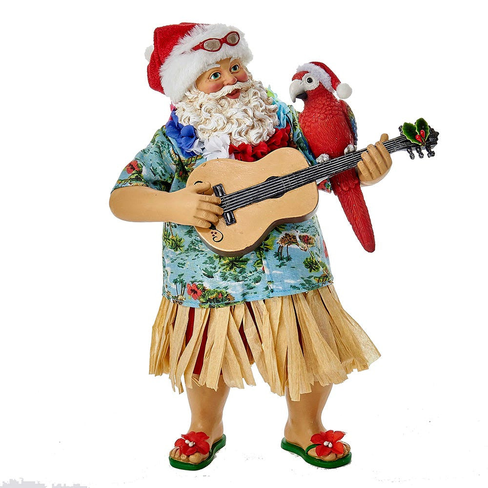 11“ Fabriché™ Beach Santa