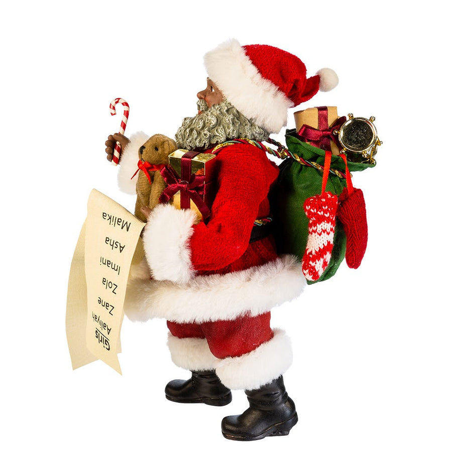 10.5“ Fabriché™ African American Santa