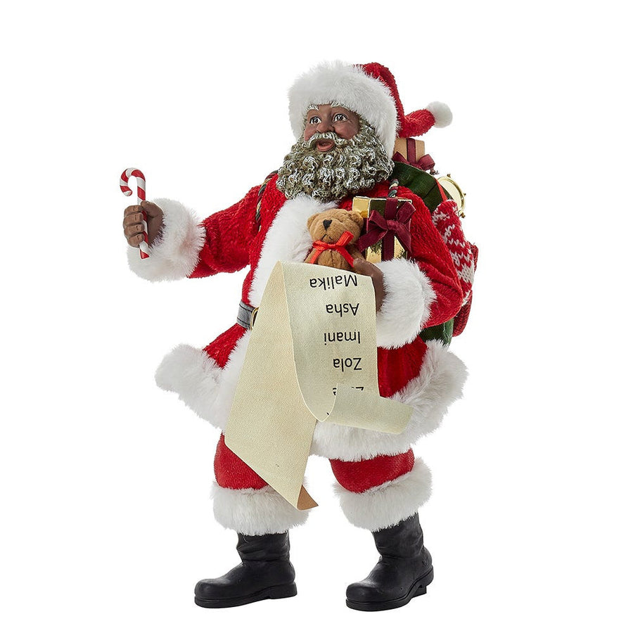 10.5“ Fabriché™ African American Santa