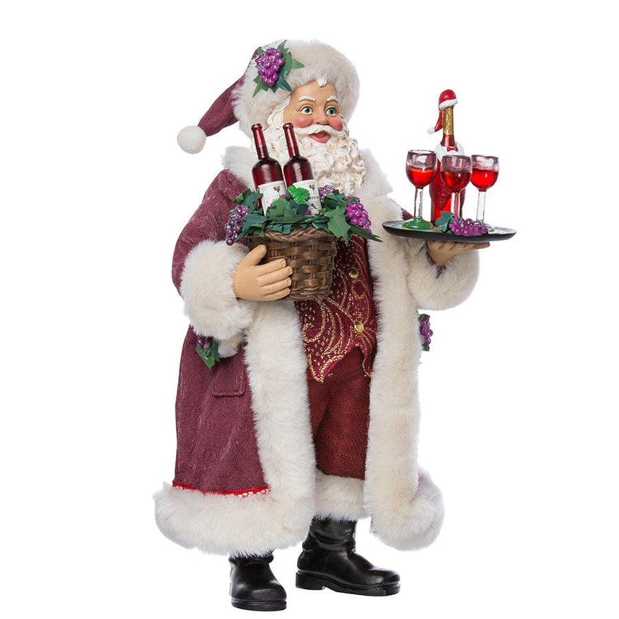 11.5“ Fabriché™ Wine Holding Santa
