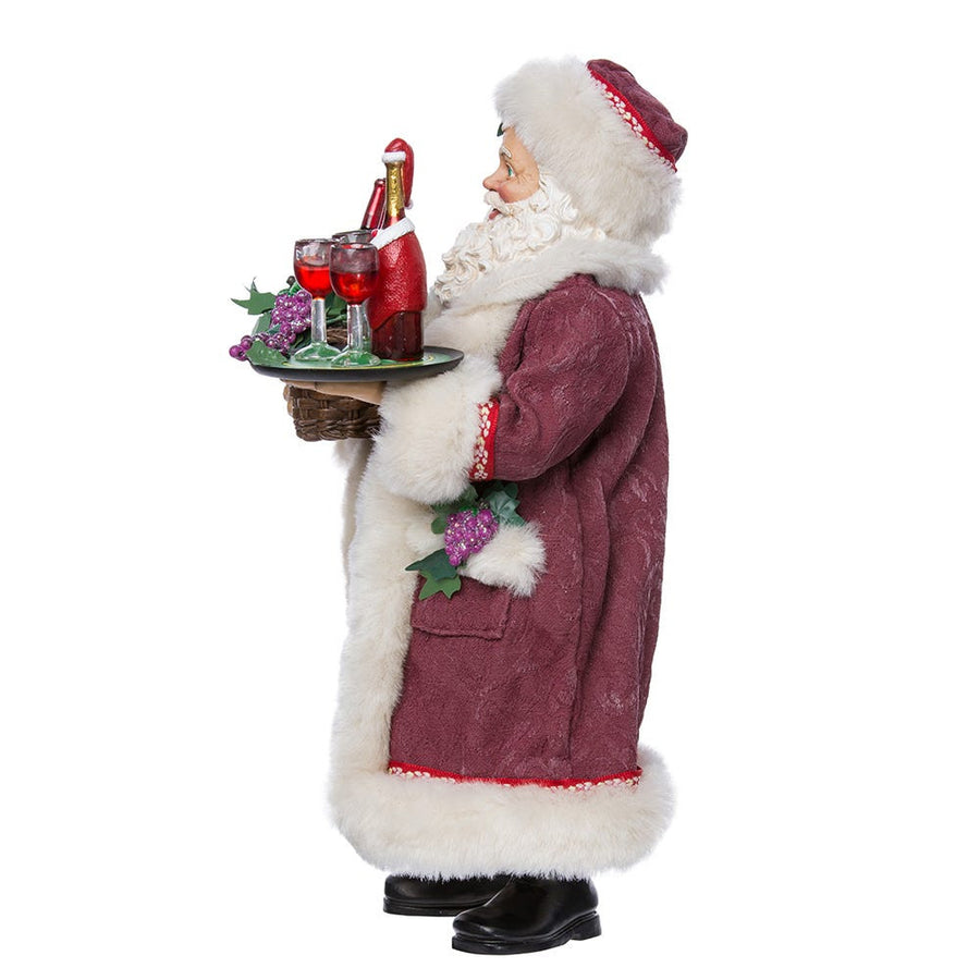 11.5“ Fabriché™ Wine Holding Santa