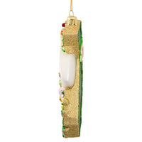 California Cityscape Glass Ornament