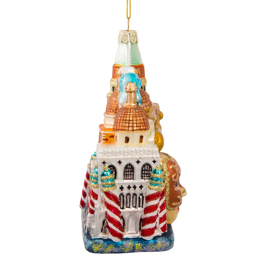 Venice Cityscape Glass Ornament