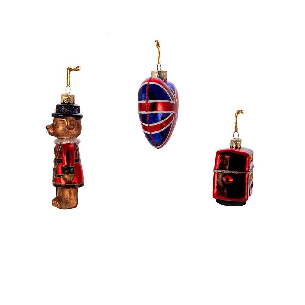 Glass British Ornaments