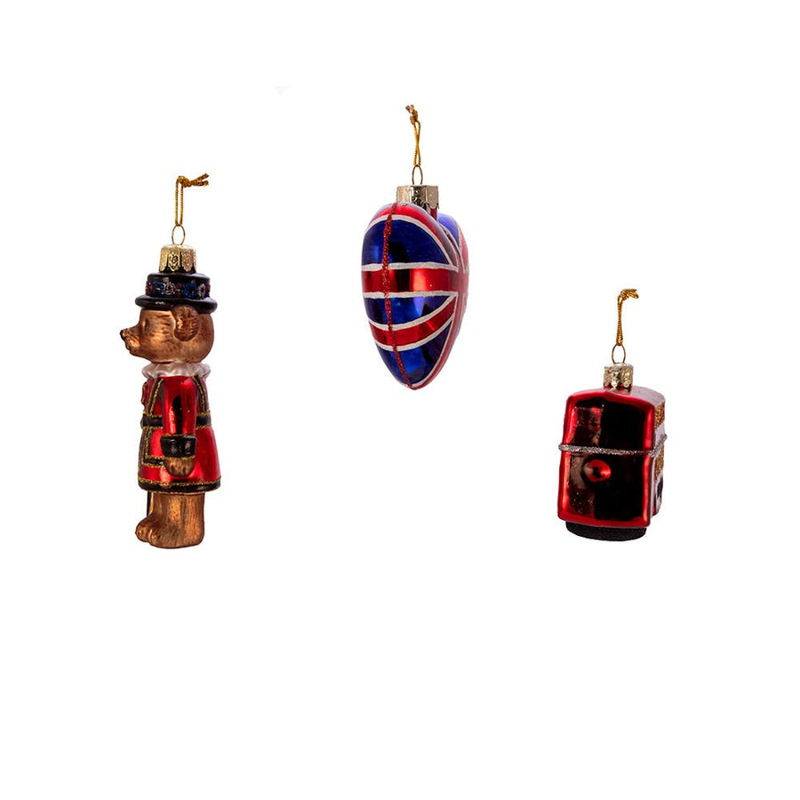 Glass British Ornaments