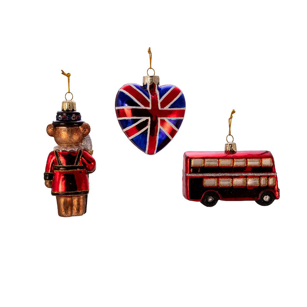 Glass British Ornaments
