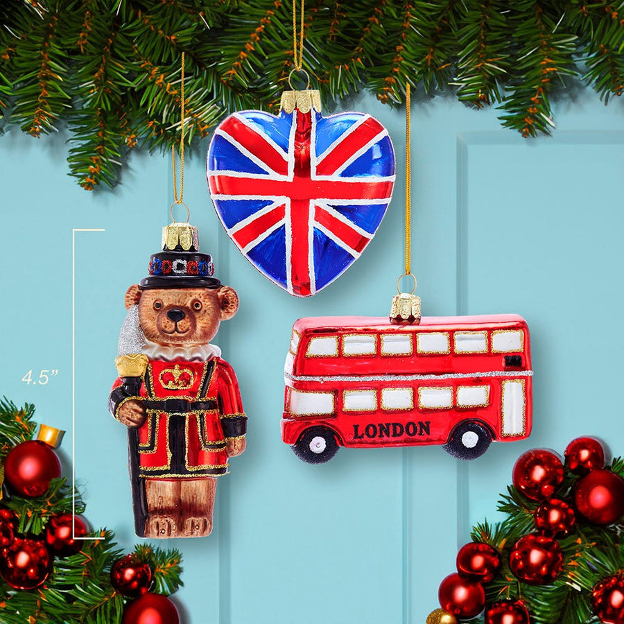 Glass British Ornaments