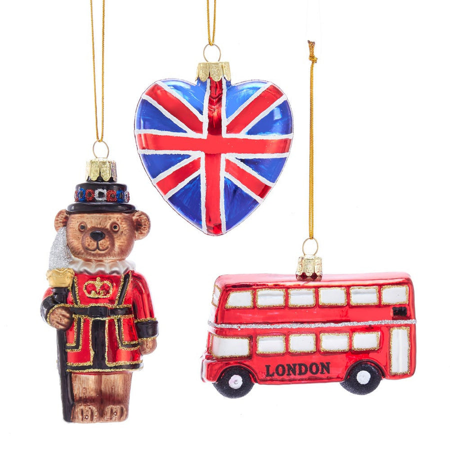 Glass British Ornaments
