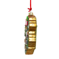Ireland Map Glass Ornament